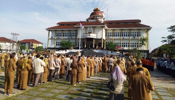 Prof Udin Pimpin Apel Perdana, Tegaskan ASN Harus Kompak