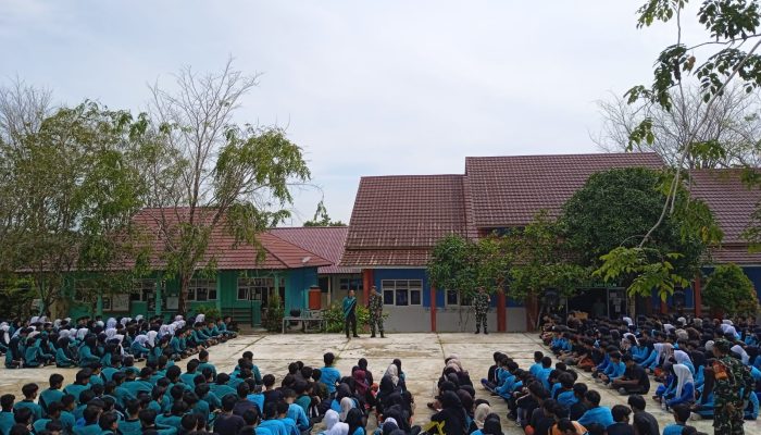 Bangun Jiwa Nasionalisme, SMK Negeri 1 Muntok Gelar Napak Tilas dan Aksi Cinta Lingkungan