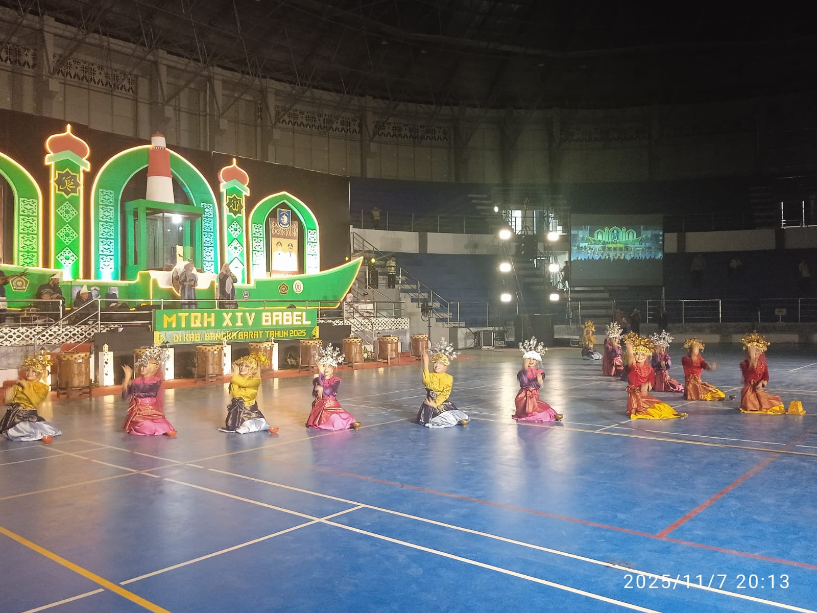 Qori Internasional Meriahkan Malam Pembukaan MTQH XIV Bangka Belitung di Mentok