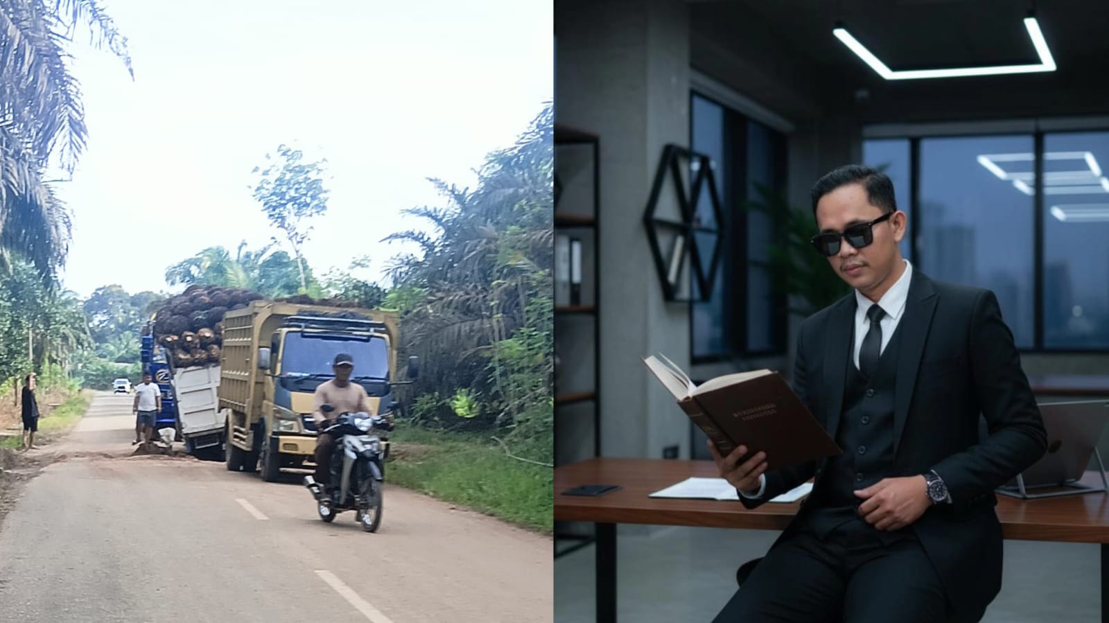 Ironi Jalan Rusak di Bukit Damai, Samsul Hidayat: Sudah Dua Orang Celaka, Harus Ada Solusi