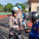Sebelum Razia di Jalan, Kasat Lantas dan Propam Periksa Kendaraan Anggota Polres Basel