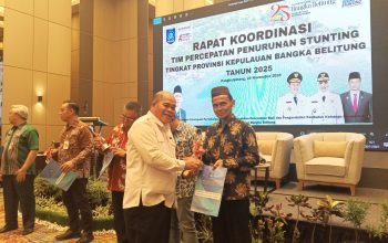 Bangka Barat Raih Penghargaan Penurunan Stunting 2025