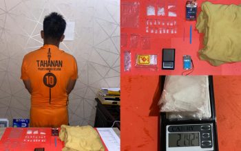 Pengedar Sabu di Toboali Tumbang Lagi, Polisi Amankan 21,42 Gram Sabu