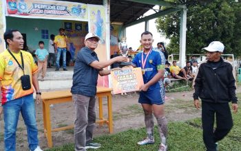 Persit Air Lintang Juara Pemuda Cup 2025, Wabup Yusderahman Tutup Turnamen di Tempilang