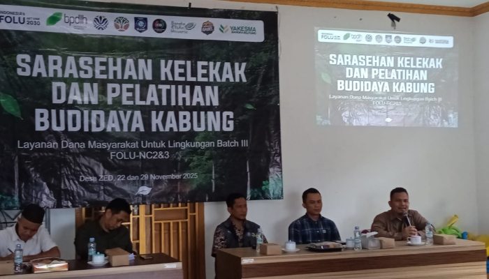 Gerakan Jage Kelekak Kite Digulirkan di Desa Zed, Aren dan Kelulut Jadi Andalan Hadapi Krisis Ekologi