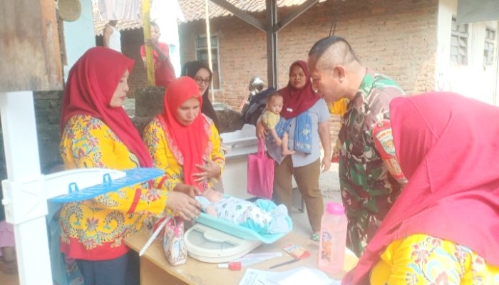 Babinsa Koramil 2307/Ciwandan Laksanakan Kegiatan Puanter di Wilayah Binaan