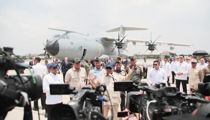A400M Resmi Perkuat TNI AU, Prabowo : Indonesia Butuh Kekuatan Udara yang Tangguh
