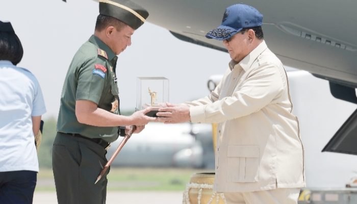 Pesawat A400M Resmi Perkuat TNI AU, Prabowo Minta Lengkapi dengan Modul Kemanusiaan dan Pemadam Kebakaran