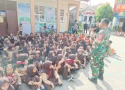 Personel Koramil 2307/Ciwandan Laksanakan Pembinaan Teritorial di Sekolah-sekolah Wilayah Binaan