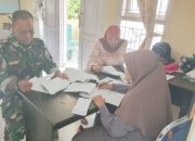 Koramil 2306/Mancak Laksanakan Kegiatan Puanter di Dua Desa