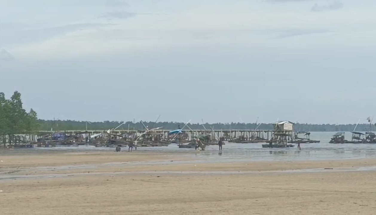 Nelayan Belo Laut Murka, Patok Batas Laut Dicabut Penambang Ilegal