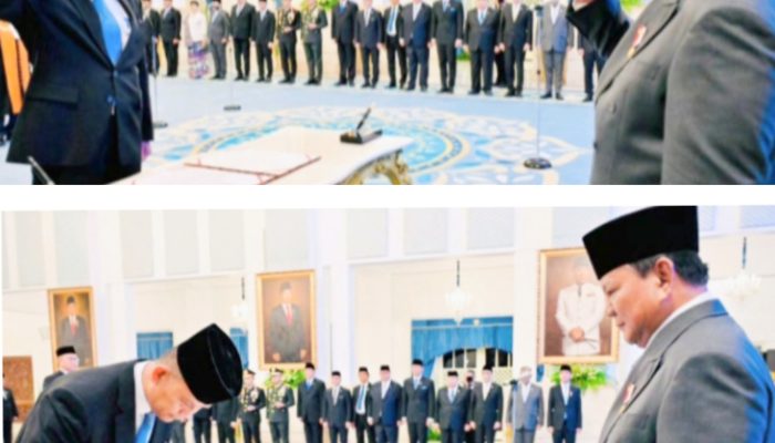 Presiden Prabowo Kukuhkan Arif Satria dan Amarulla Octavian, BRIN Siap Majukan Bangsa
