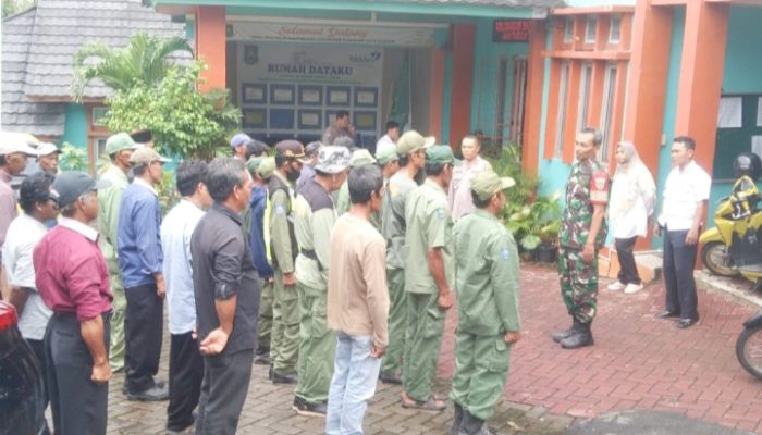 Koramil 2307/Ciwandan Gelar Kegiatan Bintahwil di Dua Lokasi : Pembinaan Linmas dan Bela Negara