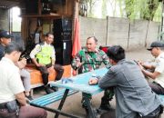 Koramil 2303/Pulomerak Tingkatkan Keamanan dan Ketertiban Wilayah Melalui Kegiatan Komsos