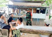 Babinsa Koramil 2304/Anyar Gelar Komsos Bahas Percepatan Penurunan Stunting dan Kamtibmas di Wilayah Binaan