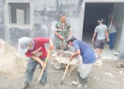 Koramil 2307/Ciwandan Laksanakan Karya Bakti di Dua Kelurahan
