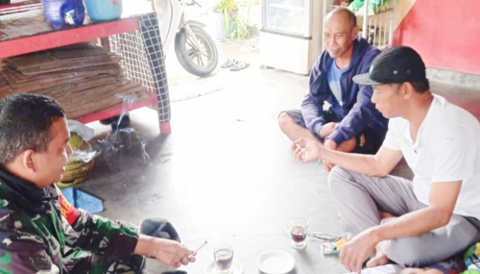 Koramil 2305/Cinangka Gelar Komsos Bersama Tokoh Masyarakat dan Pemuda