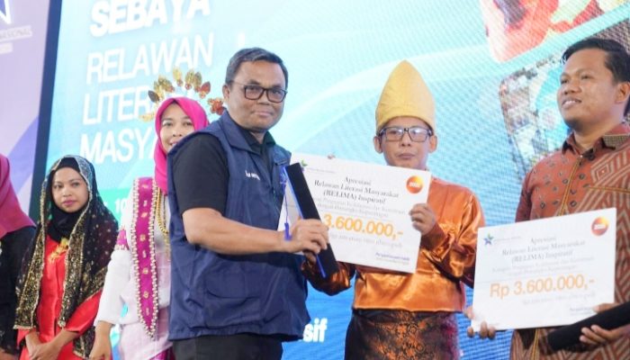 Pegiat Literasi Babel Feryandi Diganjar Penghargaan Sebagai Relima Inspiratif Versi Perpusnas RI