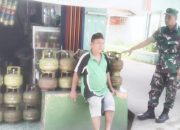 Koramil 2304/Ayar Laksanakan Bintahwil di Dua Desa, Fokus Pantau Harga LPG dan Dampingi Petani