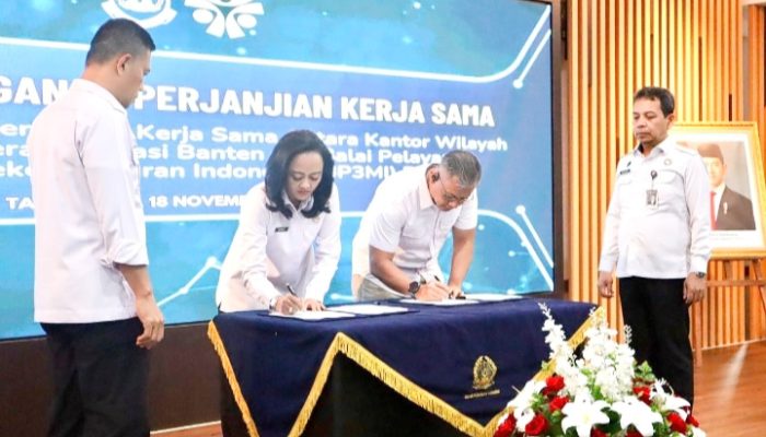 Kantor Wilayah Ditjen Imigrasi Banten dan BP3MI Banten Perkuat Kolaborasi untuk Cegah TPPO dan TPPM Melalui Desa Binaan