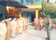 Koramil 2307/Ciwandan Gelar Pembinaan Wilayah dan Pelatihan PBB di Dua Kelurahan