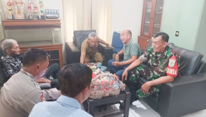 Koramil 2301/Cilegon Tingkatkan Kamtibmas Lewat Komsos di Dua Kelurahan