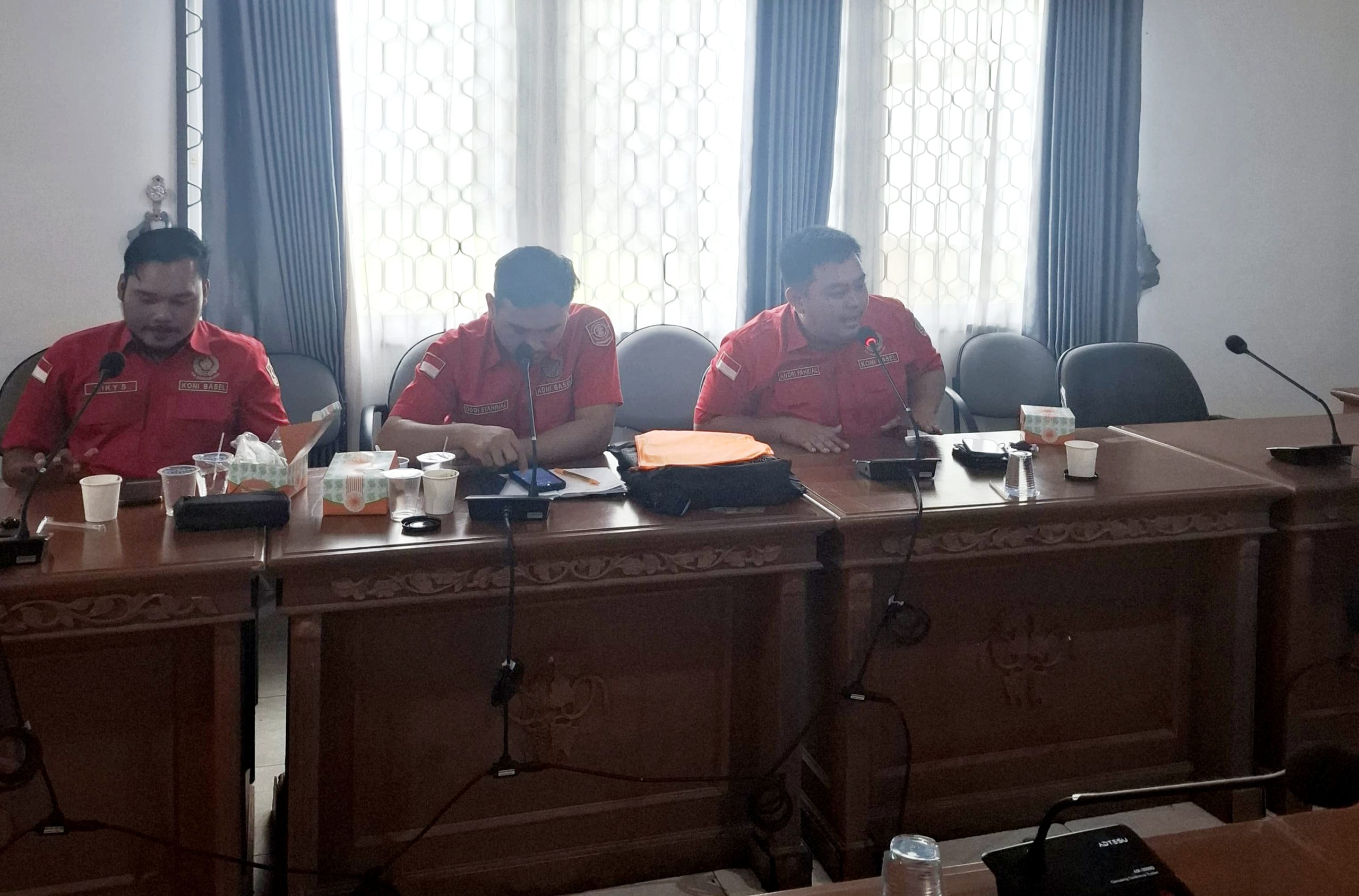 RDP di DPRD, Ketua KONI Basel Tegas: Jika Anggaran Tetap Rp1 Miliar, Kami Serahkan ke Dispora
