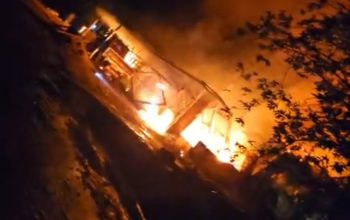 Rumah dan Warung H Ida di Tempilang Ludes Dilalap Api, Uang Ratusan Juta Ikut Ludes