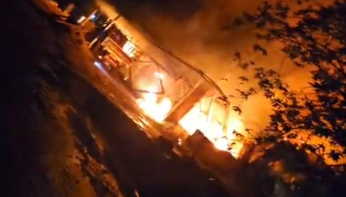 Rumah dan Warung H Ida di Tempilang Ludes Dilalap Api, Uang Ratusan Juta Ikut Ludes