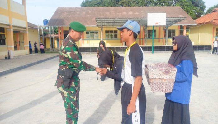 SMKN 1 Puloampel Gandeng Kodim 0623/Cilegon Tingkatkan Kedisiplinan dan Wawasan Kebangsaan Siswa