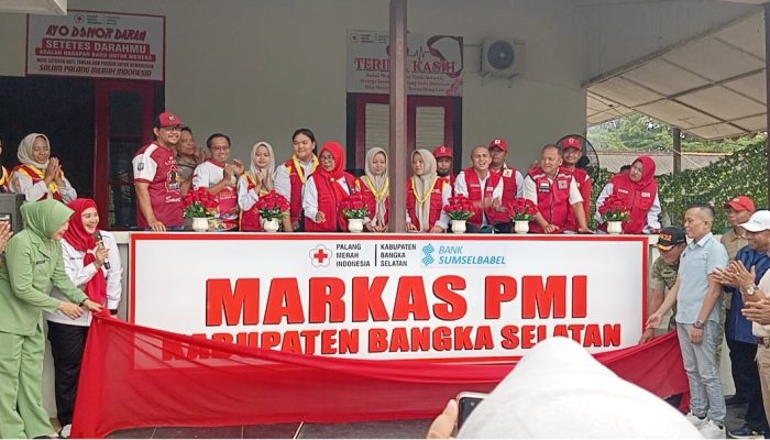 Bunda Debby Resmikan Markas Baru PMI Bangka Selatan, Sebut Sebagai Rumah bagi Relawan