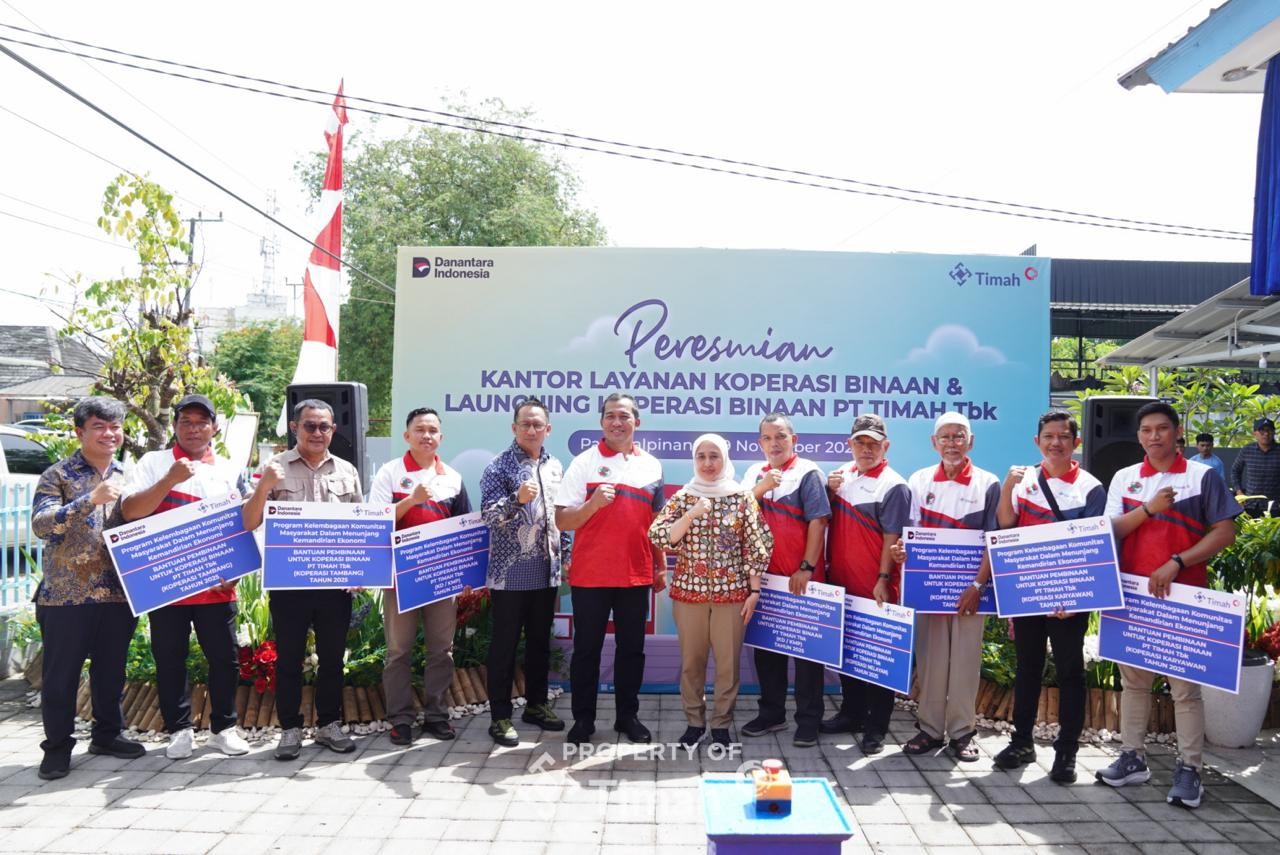 Puluhan Koperasi di Bangka Belitung Terima Bantuan Pembinaan dari PT Timah Tbk