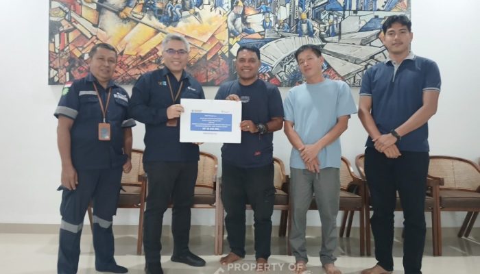 Jelang Natal, PT Timah Bantu Pembangunan Rumah Duka Gereja Katolik di Bangka Barat