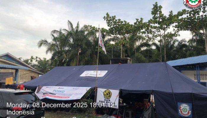 Tim ERG PT Timah Terus Bergerak Bantu Korban Bencana di Sumatra