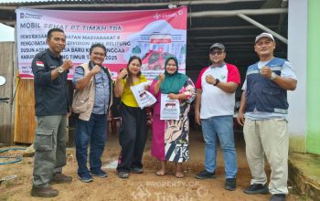 Mobil Sehat PT Timah Layani Puluhan Warga Terdampak Banjir Rob di Belitung Timur