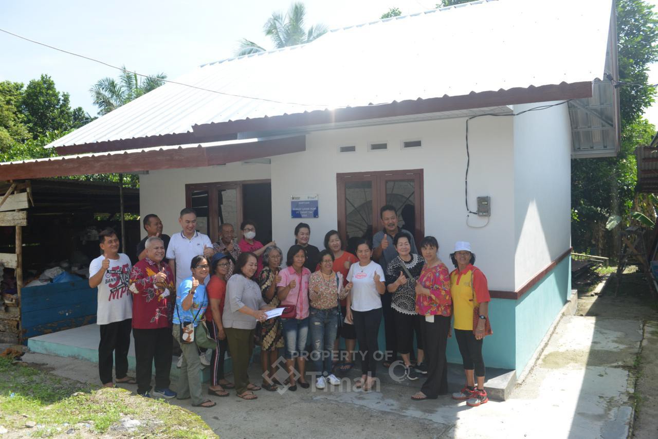Kado Natal PT Timah untuk Umat Kristiani, Bangun Rumah Layak Huni dan Dukung Gereja