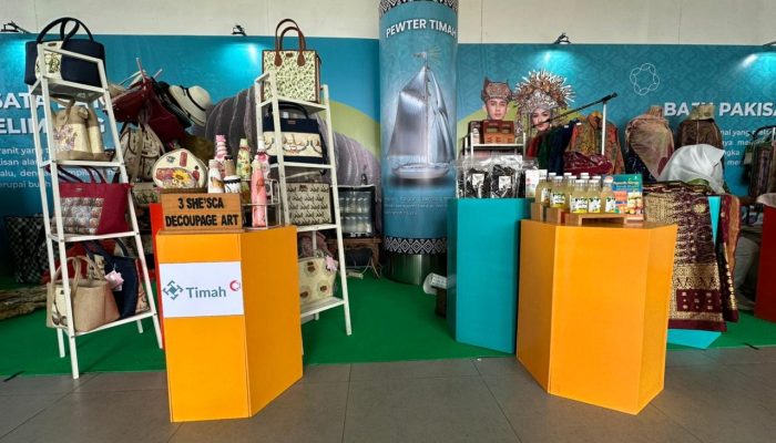 Dorong Promosi UMKM, PT Timah Libatkan Mitra Binaan di Festival Airport Local Pride Bandara Depati Amir