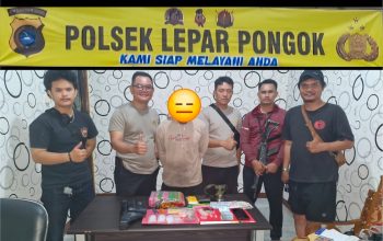 Edarkan Sabu di Lepar Pongok, Teddy Dibekuk Polisi di Pondok Kebun Tengah Malam