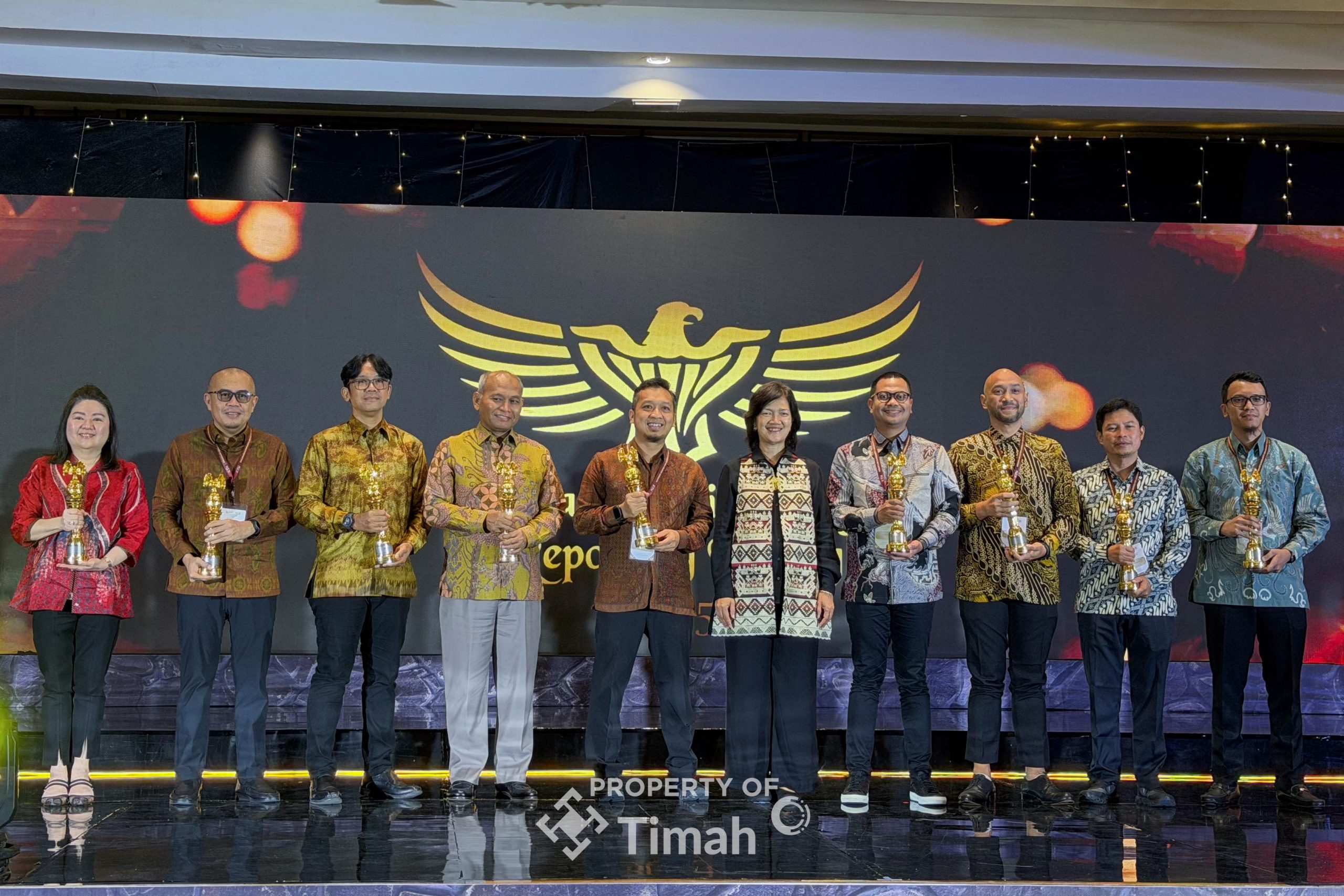 Konsisten Terapkan ESG, PT Timah Tbk Kembali Sabet Gold Rank ASRRAT 2025