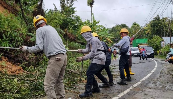 PLN Pulihkan 99,8 Persen Listrik di Sumbar Pascabencana