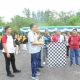Jalan Sehat HUT Korpri Pecah, Bupati Markus Blusukan dan Borong Dagangan UMKM