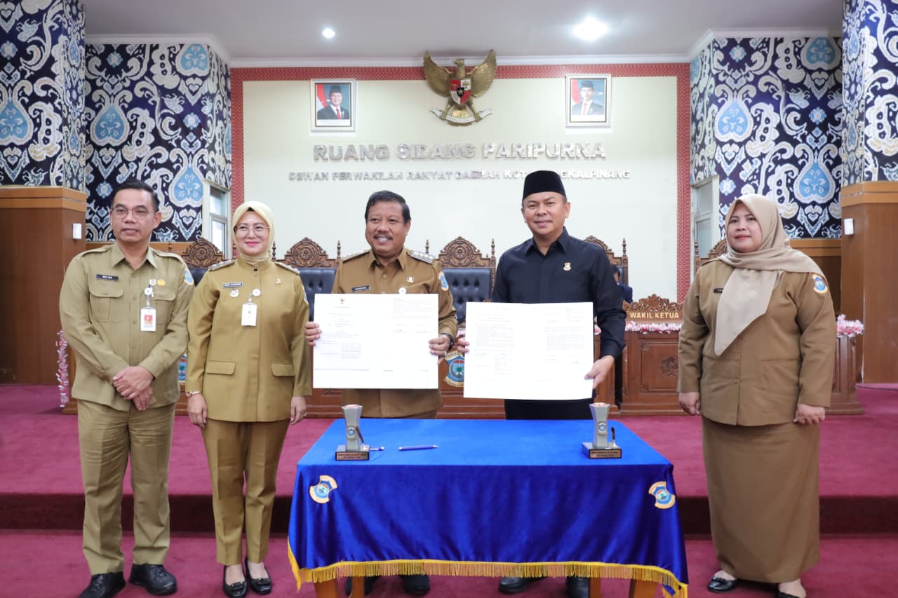 Pemkot dan DPRD Sepakati Rancangan Awal RPJMD 2025-2029 