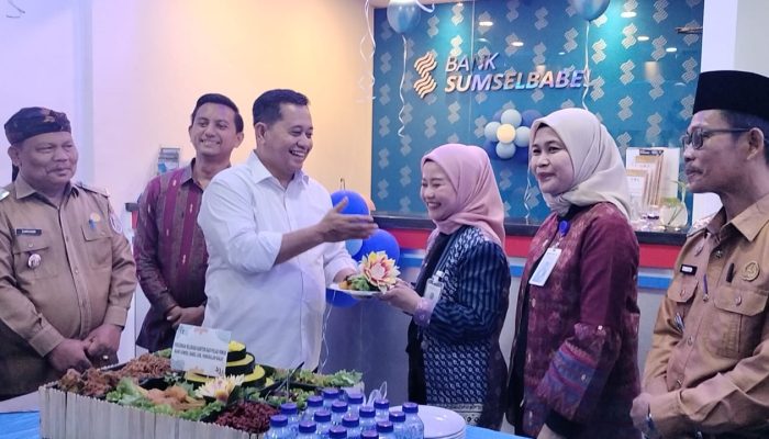 Bank Sumsel Babel Resmikan Kantor Kas Pulau Rimau di Lokasi Baru