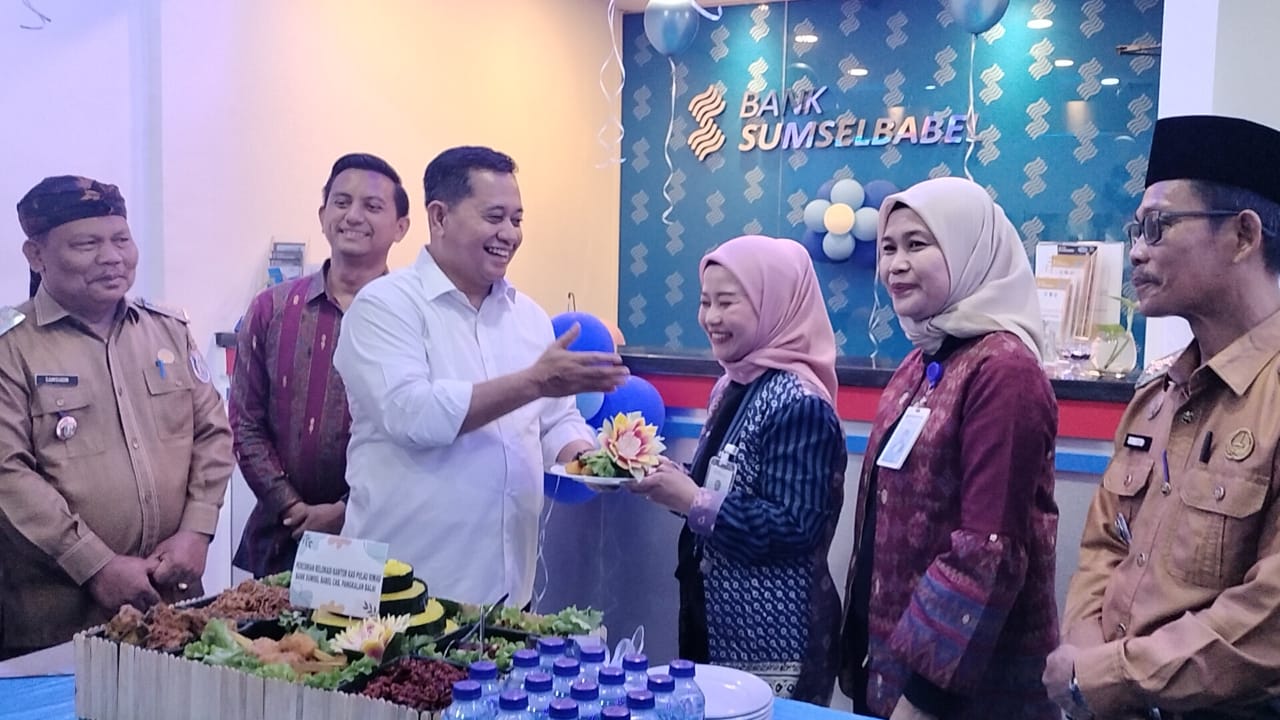 Bank Sumsel Babel Resmikan Kantor Kas Pulau Rimau di Lokasi Baru