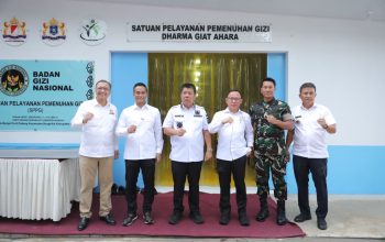 Hidayat Arsani Resmikan Program Makan Bergizi Gratis di Sungailiat