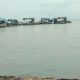 TNI AL Tertibkan Ponton Isap Ilegal di Pantai Asmara Mentok
