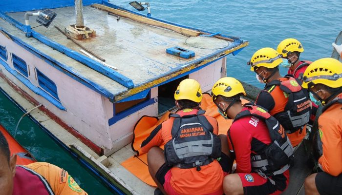 Meninggal saat Mancing di Tengah Laut, Jenazah Pemuda 27 Tahun Dievakuasi Tim SAR Pangkalpinang