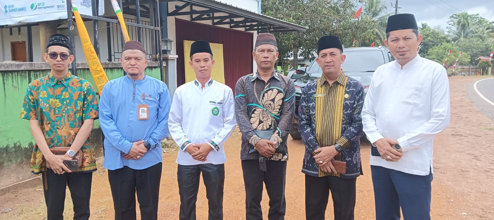 BAZNAS Bangka Barat Santuni Anak Yatim dan Dhuafa saat Launching Desa Sadar Kerukunan di Pelangas