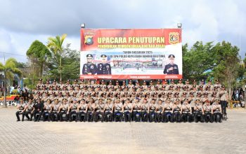 Lantik 78 Bintara Polri SPN Polda Babel, Irjen Pol Viktor: Polisi Adalah Jalan Hidup