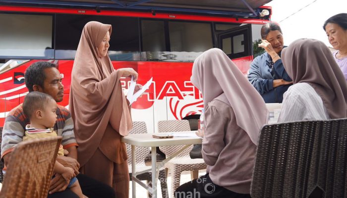 PT Timah Hadirkan Mobil Sehat di Bukit Layang, Warga: Sangat Membantu